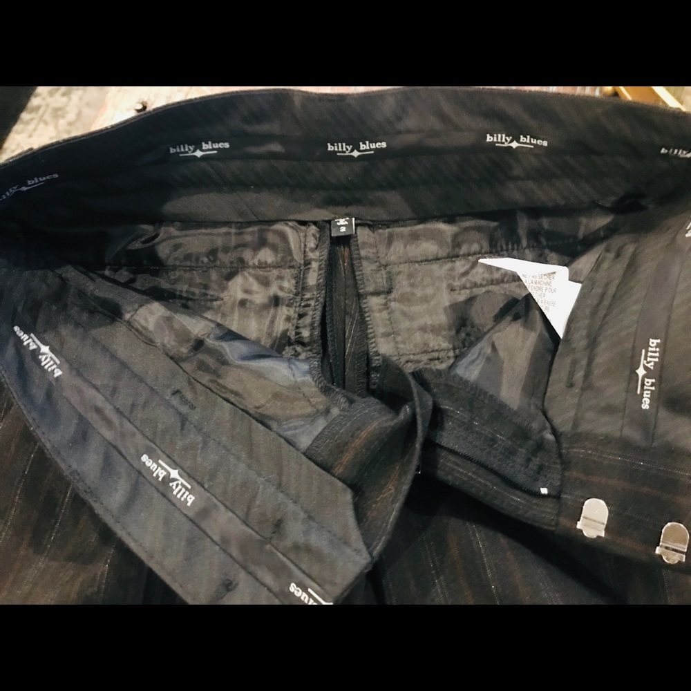 Wide waist band pants